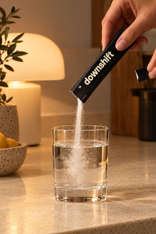 Mixing a Downshift stick into water